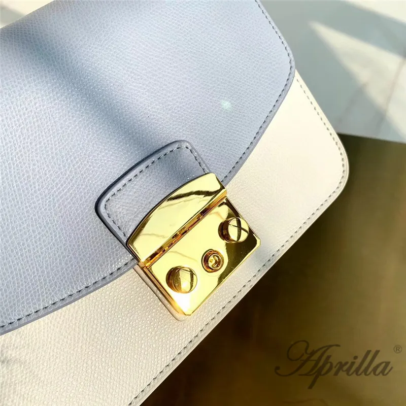 Aprilla, дизайнерские брендовые сумки, 17 см, 21 см, разноцветные, с клапаном, из натуральной кожи, 3 А, качественные сумки, женская сумка на плечо, на цепочке, сумки через плечо, 224