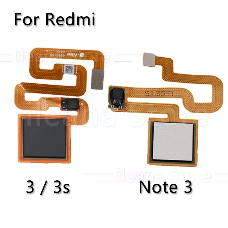

Original Back Home Button Fingerprint Sensor Flex Cable For Xiaomi Redmi Note 3 3s Pro Phone Repair Parts