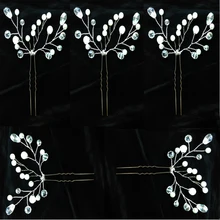 4 pcs /Lot Pearl Hair Pins Wedding Hair Clips Bridal Hair Accessories Jewelry For Women Bridesmaid New Arrival