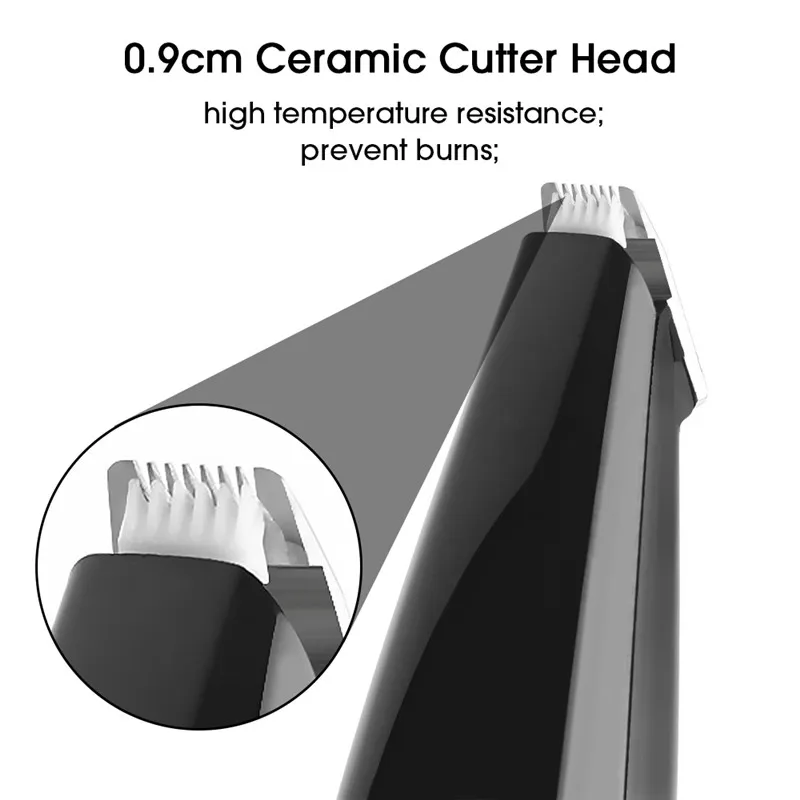 USB перезаряжаемая машинка для стрижки волос с низким уровнем шума для собак, кошек, ног, ушей, глаз вокруг волос, машинка для стрижки волос, бритва, набор для ухода