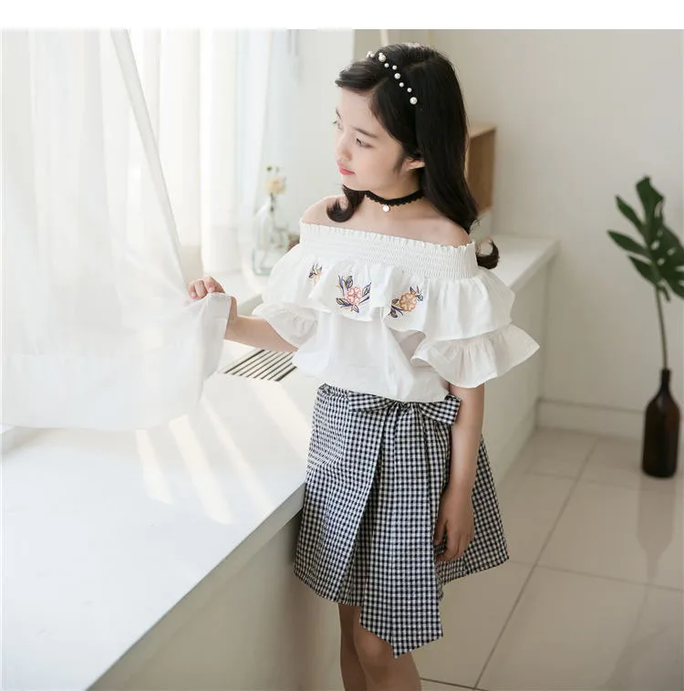 modelos de blusas de niñas 2018