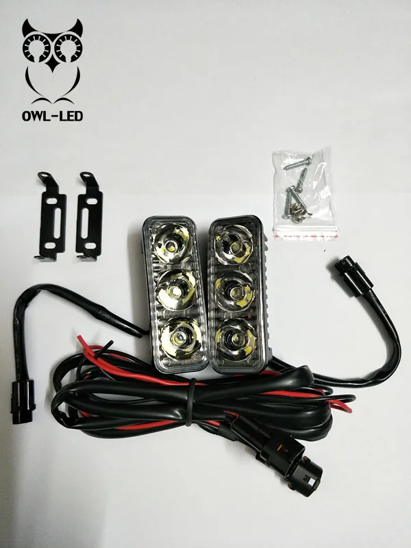 

led Daytime Running light Waterproof Day Time Lights Flexible LED Car DRL Driving Lamp