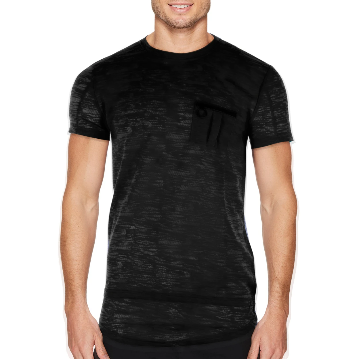 Men's Hipster Casual Marled T-Shirt (S-2X) (1)