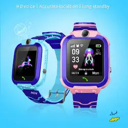OOTDTY Новинка Q12 Смарт-часы многофункциональные водонепроницаемые детские цифровые наручные часы Детские часы телефон для IOS Android детские