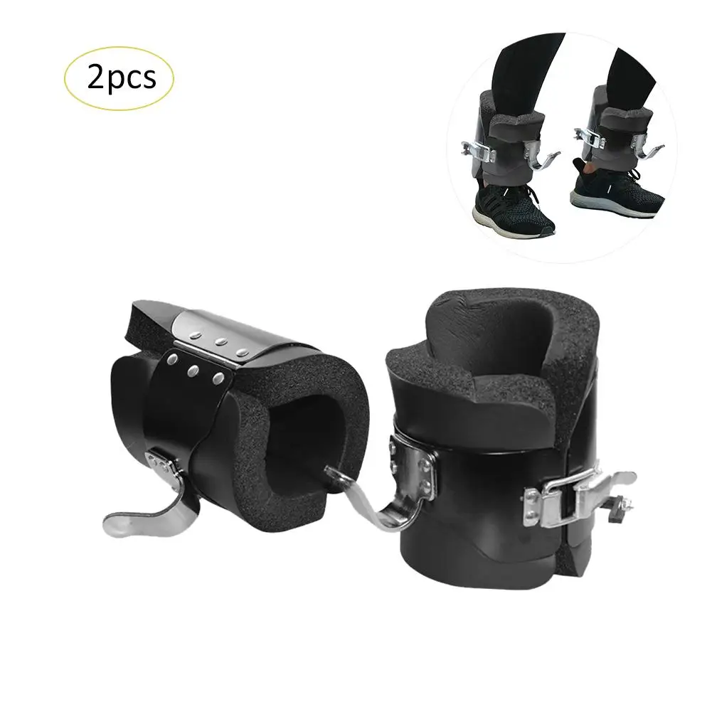 Inversion Foot Cover Machine Boots High Decompression Abdominal Exercises Black Anti Gravity Inversion Hang Up Boots Therapy