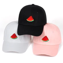 Арбуз Bone Dad шляпа хлопок вышивка мужская бейсболка хип хоп Snapback шапка с дизайном «арбуз» Женская раппер трендовая папа шляпа