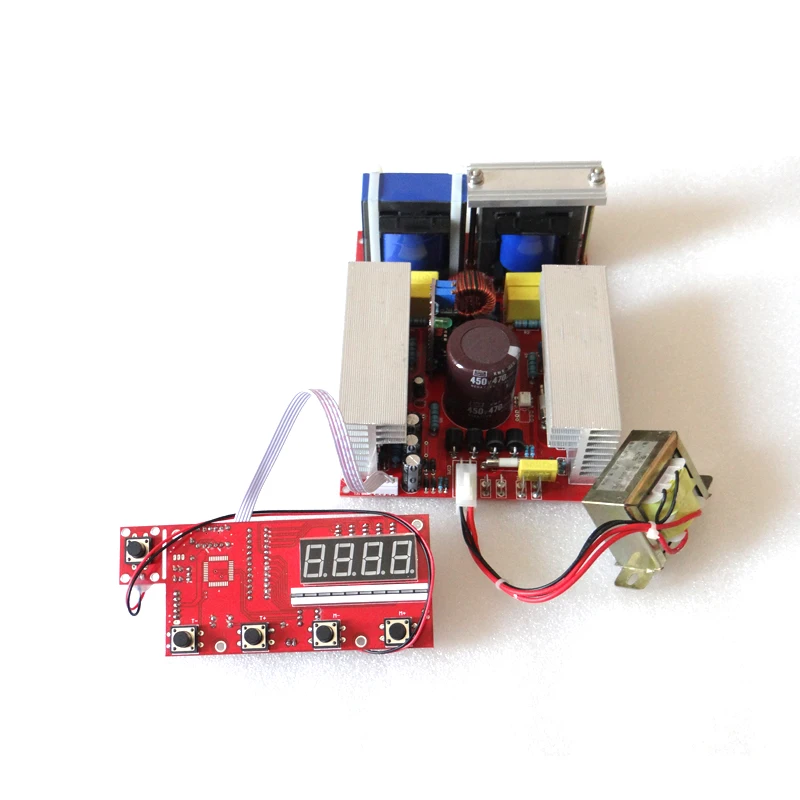 US $125.00 300W Ultrasonic Transducer Driver Pcb Generator 20khz25khz28khz30khz33khz40khz For Frequency Cleaning