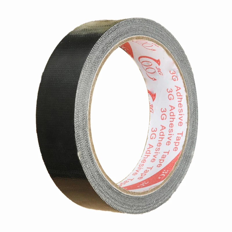 Adhesive tape Waterproof Cloth Tape for footwear sealing Duct Color:black Size:25Mm X 10M | Обустройство дома