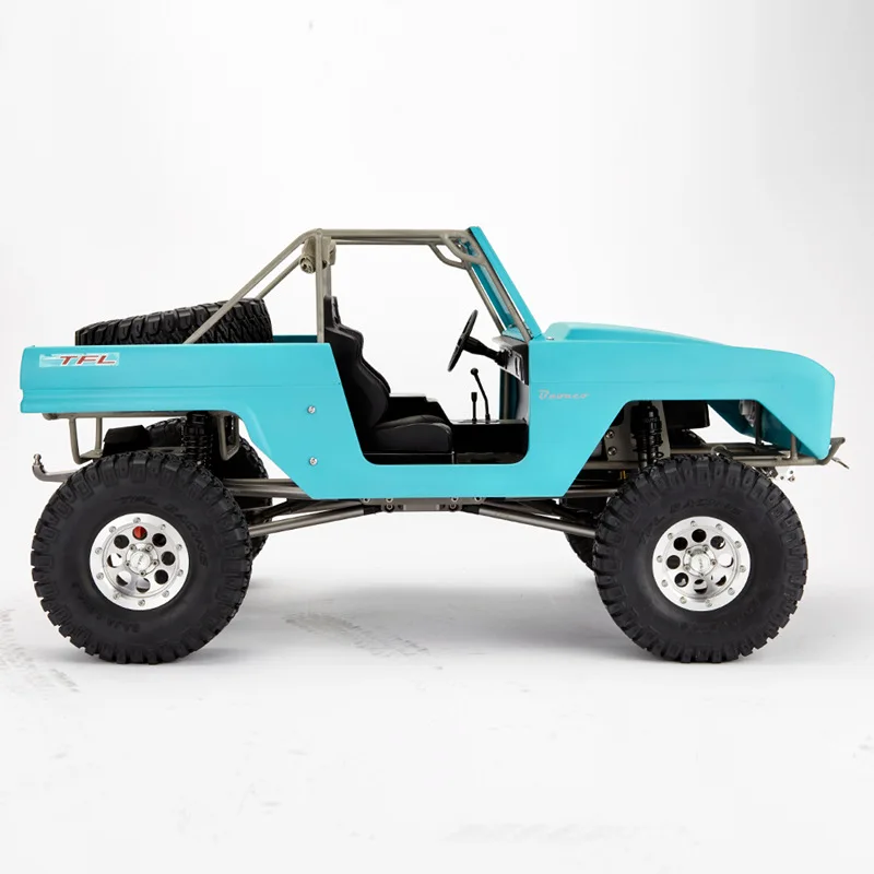 Новое поступление Bronco C1508 1/10 2,4G 4WD 45T алюминиевый сплав скалолазание RC автомобиль без покрытия без двигателя 540