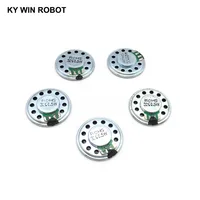 חדש דק רמקול 5pcs / הרבה חדש דק רמקול מיני 32 אוהם 0.5 2.7CM 27mm קוטר רמקול 32R 0.5W ואט עובי 5 מ"מ (5)