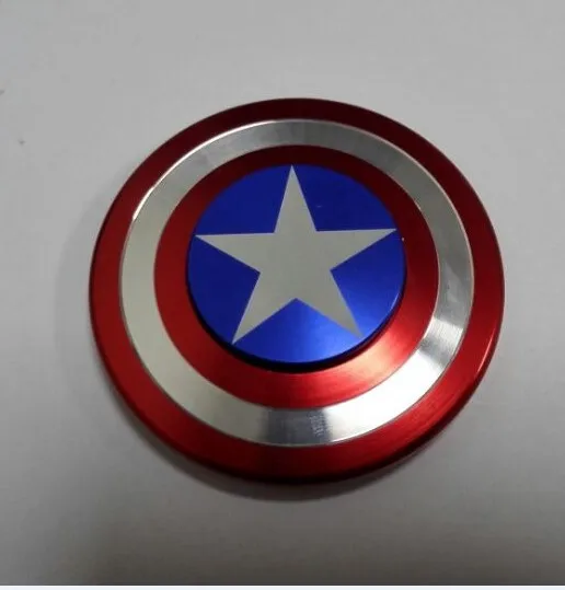 

2017 new Design Fidget Spinner American captain Fast Bearing Fidget Hand Spinner Finger gyro EDC ADHD Austim Toys B