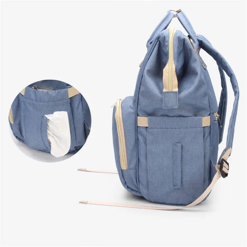 Большая емкость Мумия Материнство подгузник сумка Высокое качество детская сумка Дорожная Рюкзак дизайнерская сумка для кормления так