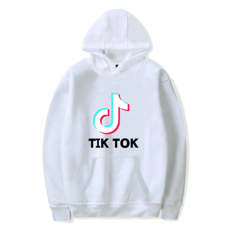 

TIK TOK Hoodie Men And Women Letter Bear Print Hooded Sweatshirts 2019 Streetwear Oversized Pullover Plus Size XXS-4XL