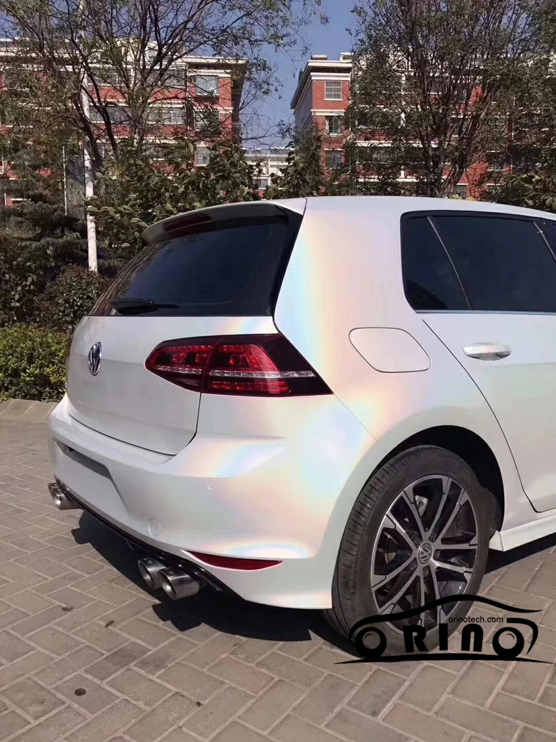 Laser White Vinyl Film-4