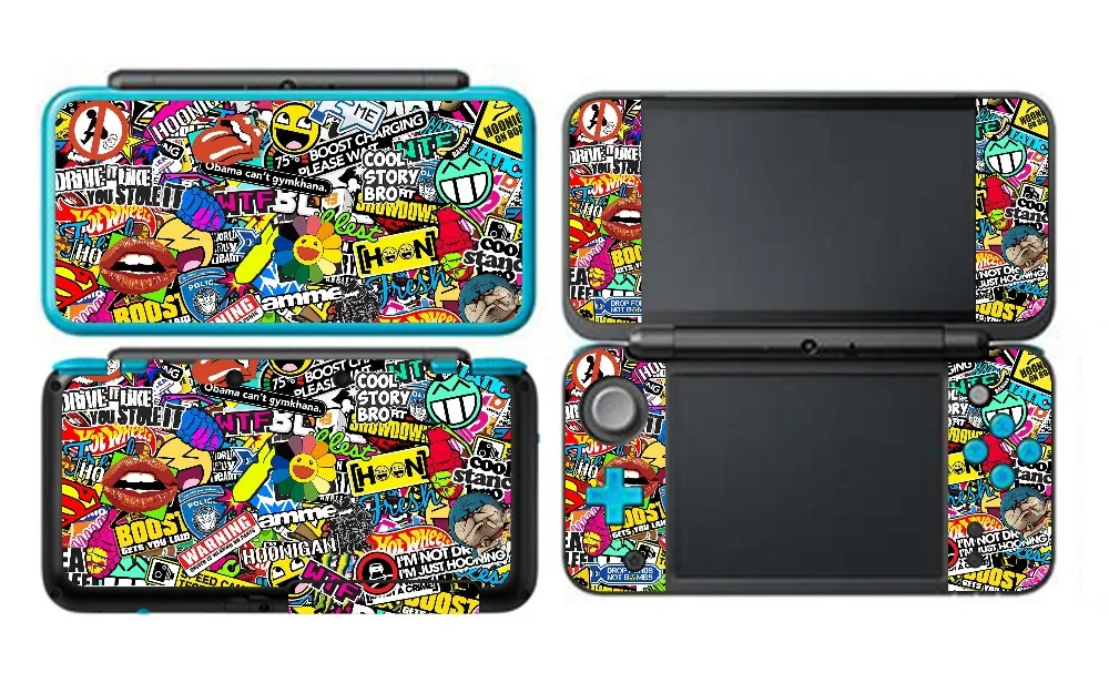 

Bombing N262 Vinyl Skin Sticker Protector for Nintendo NEW 2DS XL LL skins Stickers
