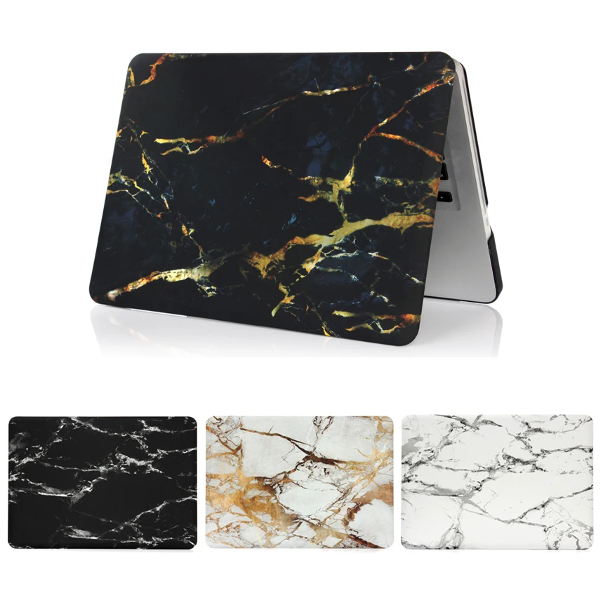 

Slim Hard PVC Coque For Macbook Pro 13 15 A1278 A1286 Marble Rainbow Matte Laptop Case For Macbook Pro 13 15 CD ROM Laptop Cover