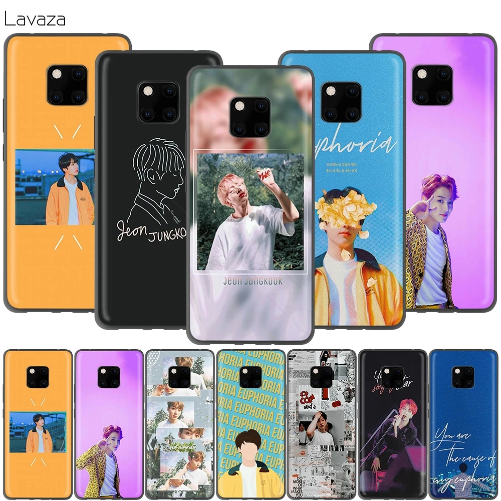 

Lavaza Euphoria Jungkook Bangtan Boys Case for Huawei P30 P20 P10 P9 P8 Mate 20 10 Pro Lite P Smart 2017