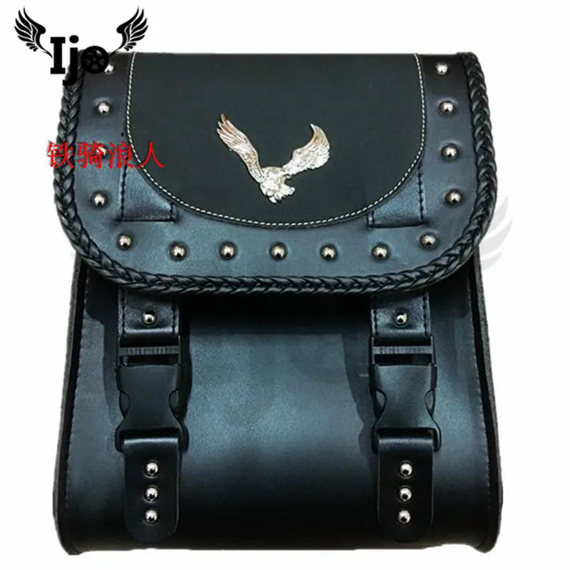 

maletero moto saddlebag for Vespa benelli harley softail tail bag motorcycle bag maletas moto tank bag mochila moto saddle bag