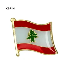 Lebanon Национальный флаг Металлическая Булавка значок декоративная брошь булавки для одежды KS-0102