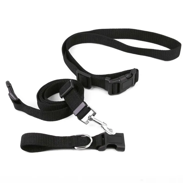 New Waist Pet Dog Leash Running Jogging Puppy Dog Lead Collar Sport