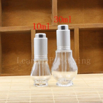 

10ml 30ml Single gourd oil bottle ,10cc 30cc Transparent glass dropper bottle pressing,Perfume bottle