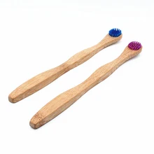 5 шт., натуральный бамбук, щетка для языка, уход за зубами, щетка для чистки языка, инструмент для чистки языка для взрослых, Экологичная зубная щётка