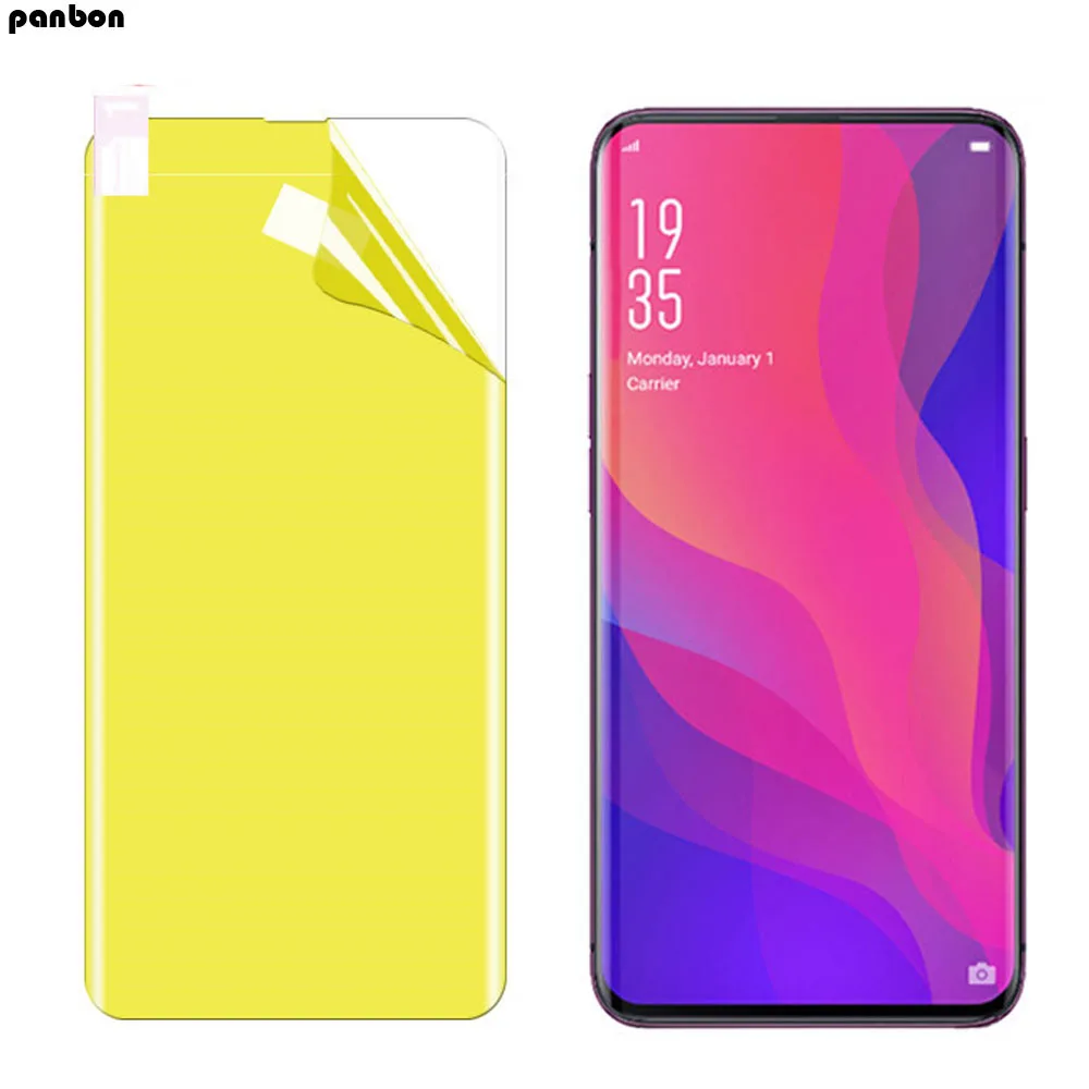 

3D Film Hydrogel For OPPO Realme 3 2 Pro U1 C1 2019 A3S F9 Find X Screen guard protector Soft TPU nano Film