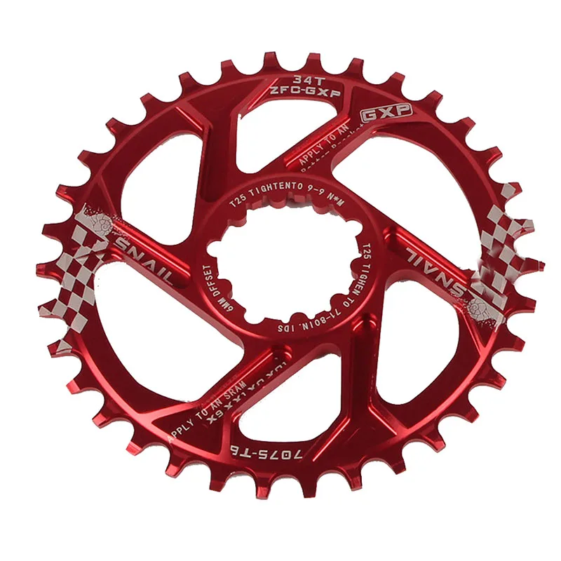 Улитка 7075 MTB велосипедная система 34 T кольцо цепи велосипеда Fit SRAM gxp XX1 X9 XO X01 BB30 цепное кольцо цепное колесо 30 T/32 T/34 T