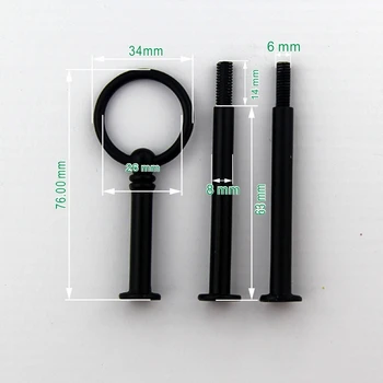 

100 pcs mini ring cake stands color white or black stand for decoration