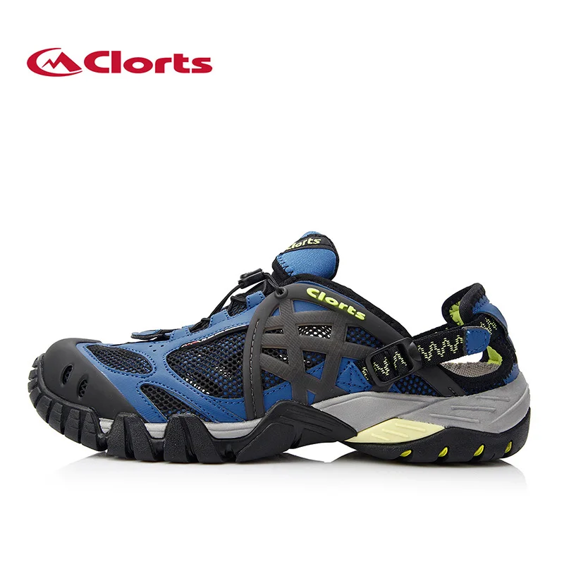 Clorts الصيف رجل المنبع أحذية تنفس أحذية مائية بالشبكة في الهواء الطلق التجفيف السريع أحذية ماء كبير حجم جديد أحذية مقاومة للانزلاق 45 46