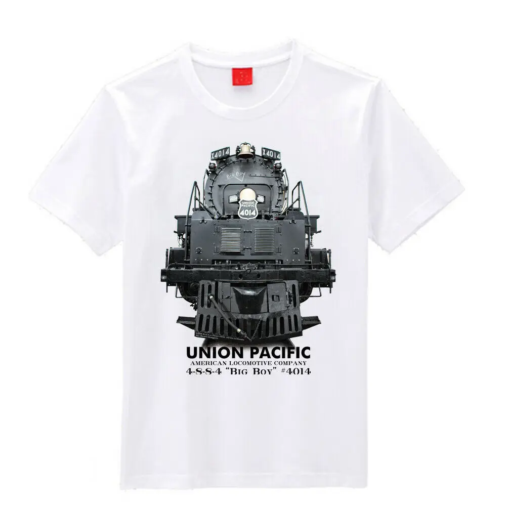 

2019 Funny Big Boy Union Pacific 4014 Head On Train T-Shirts Tee Hoodie