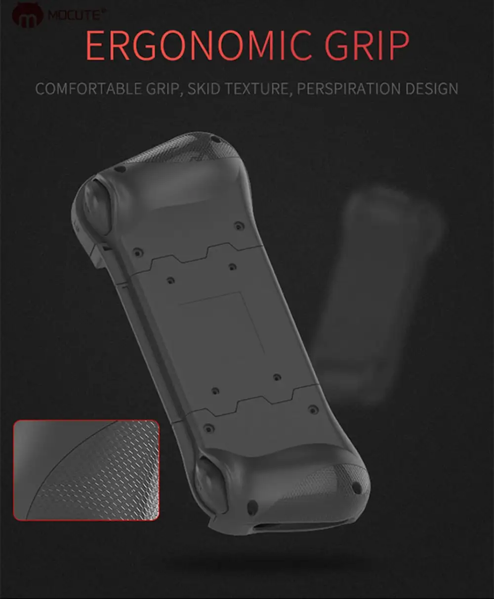 MOCUTE 058 Bluetooth Gamepad PUGB Controller Universal Game Controller PUGB Mobile Joystick Control for Android iOS Smartphone