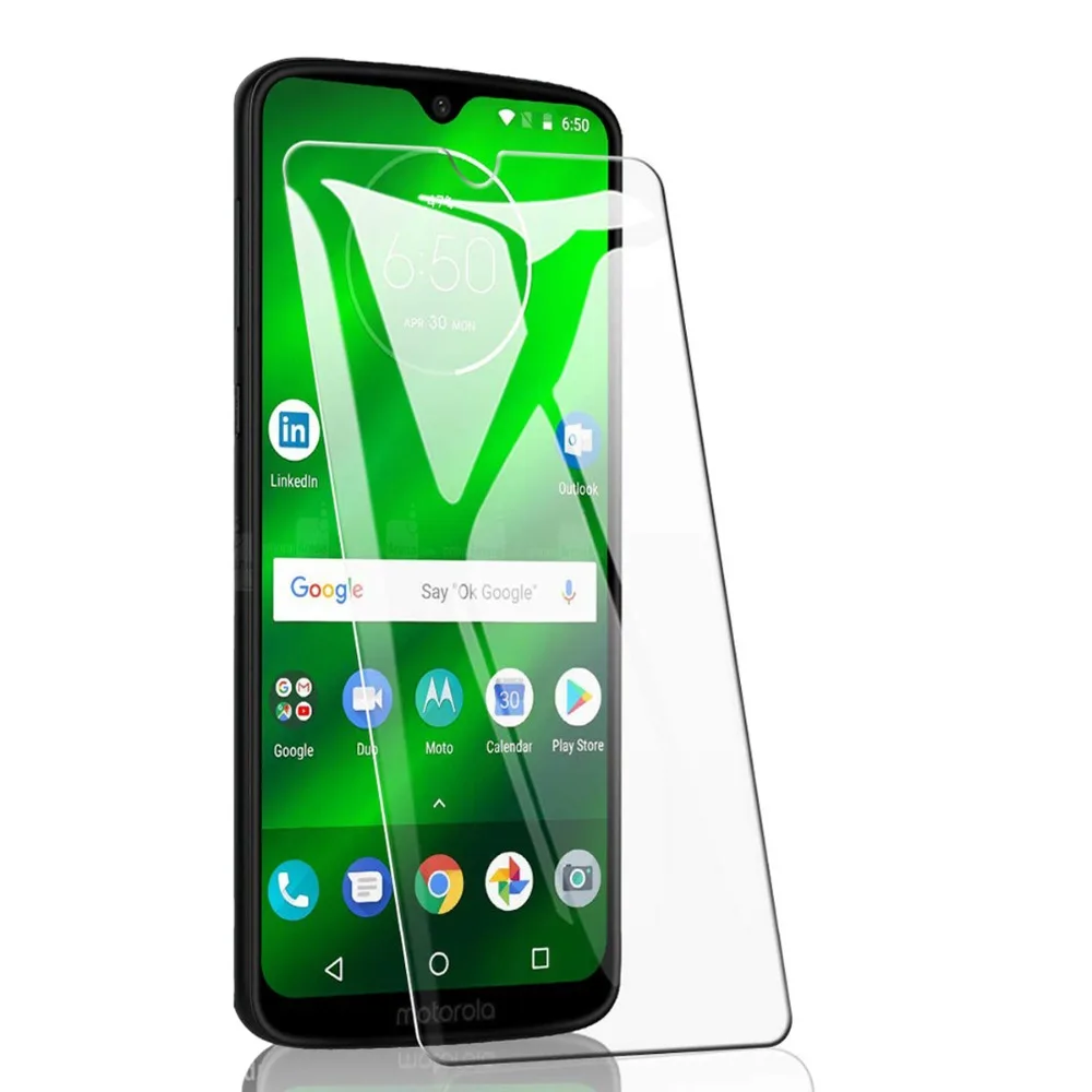 Для Motorola Moto G7 плюс Экран протектор Закаленное Стекло Защитная пленка для мотора