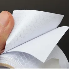 Высокая видимость самоклеящаяся светоотражающая Хрустальная ткань/Светоотражающая ПВХ предупреждающая лента безопасности/светоотражающая пленка для печати