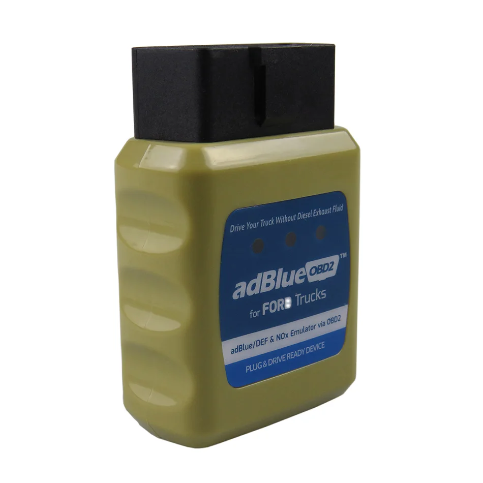 Новейшая версия AdblueOBD2 для F-ord эмулятор грузовиков Adblue OBD2 с датчиком Nox дизельный сверхмощный грузовик заглушка OBDII и привод