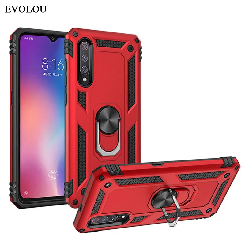 

Heavy Duty Magnet Ring Case for Samsung A10 A30 A40 A50 A70 M10 M20 Hybrid Armor Shockproof Phone Case for Samsung S10 S9 plus