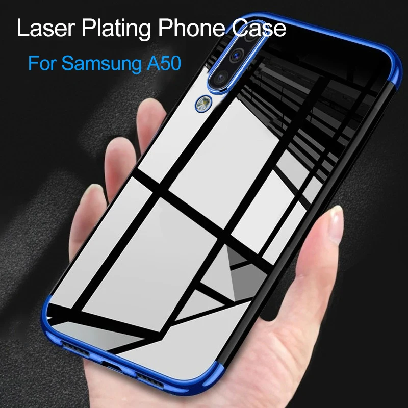 Прозрачный силиконовый чехол для samsung Galaxy A50 A70 A60 A40 A30 A20 A10 A80 A90 M10 M20 M30 из ТПУ мягкий