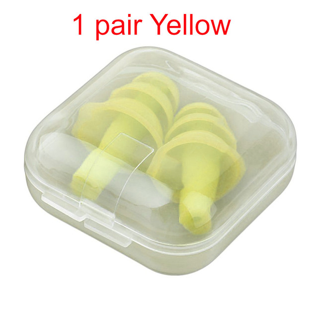 box-packed comfort earplugs noise reduction silicone Soft Ear Plugs Swimming Silicone Earplugs Protective for sleep