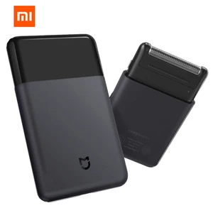 Xiaomi mijia shaver portable electric razor shavers wireless usb rechargeable japan steel mens travel black xiaomi smart home 45 smart Item image