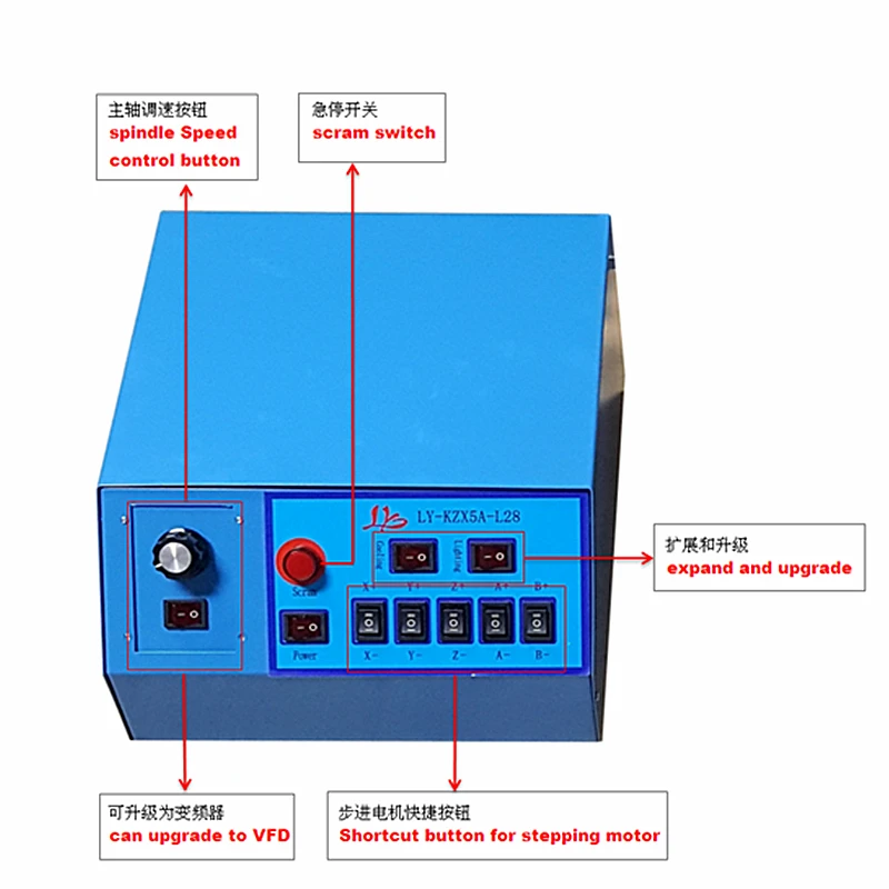 3020Z-500W 3axis cnc machine wood (12)