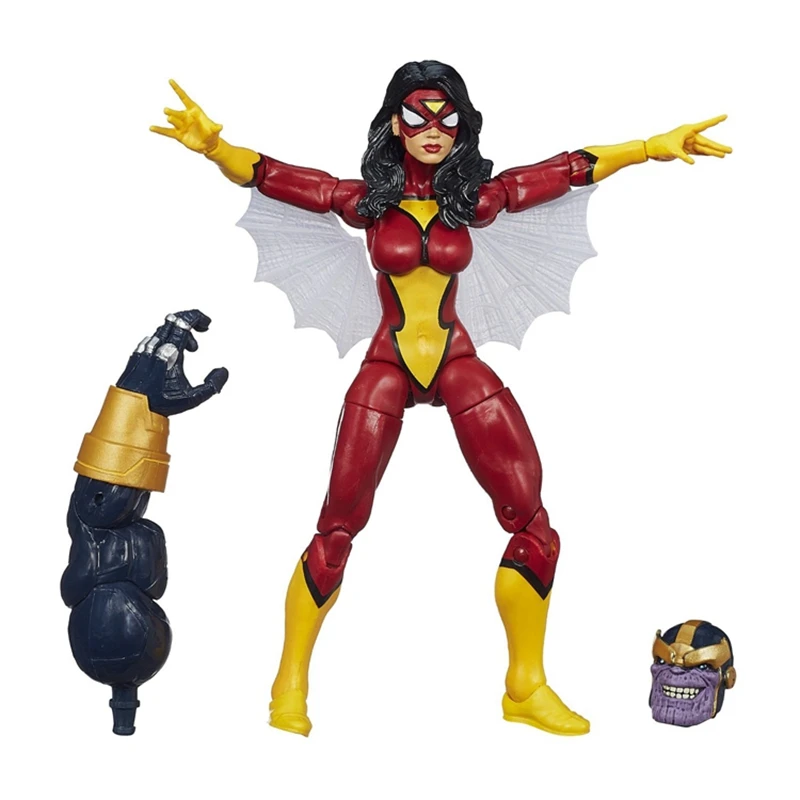 

6"Marvel Legends Series Avengers Spider-Woman Thanos BAF Figure Toy Doll Collection Model Brinquedos Figurals Gift