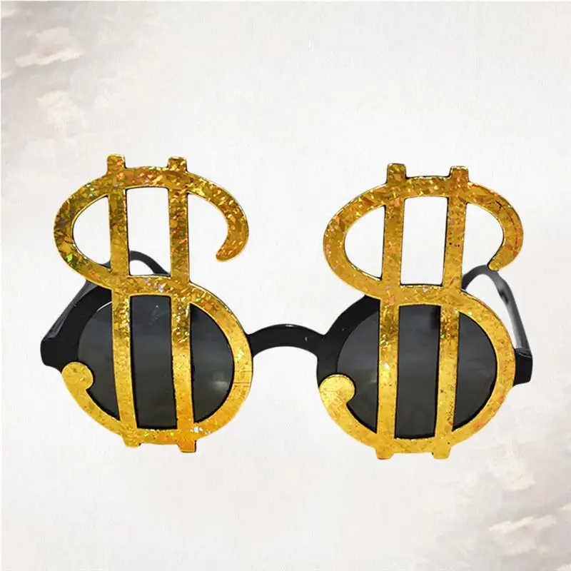 1 очки для работы за компьютером прочный Забавный пластик привлекательный Творческий Деньги очки для вечерние карнавальный на Хэллоуин