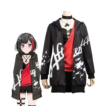 

Anime BanGDream! Afterglowsecond Key Visual Mitake Ran Daily Costume Cosplay Costume For Halloween Free Shipping 2019 New.