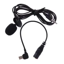 Mini USB Microphone Professional Mini USB External Mic Microphone With Clip for GoPro Hero 3/3+ Cameras High Quality Accessory