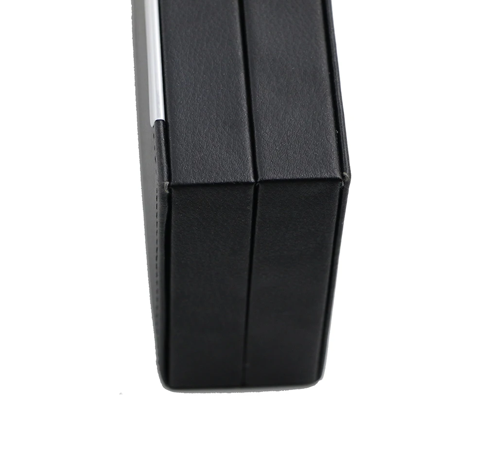 Caixa de Presente de Bambu Caixa de Lápis Caixa de Presente Alta Qualidade Jinhao Madeira Couro Papel Cobra - 24 Cheap Estojo