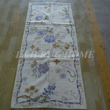 2,5 'x6' Кружево Ковры Потрясающие Летающие птицы ручной работы, шерстяные бегуны для прихожей применение