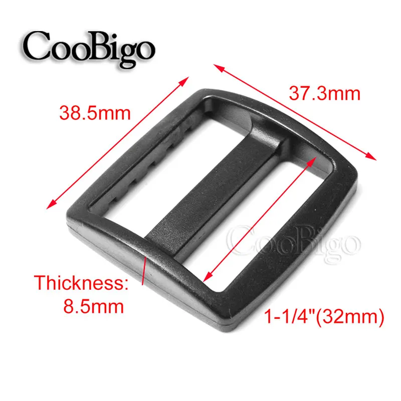 50 шт. пластиковые пряжки для ремня рюкзака|tri glide|plastic slidersslider buckle |