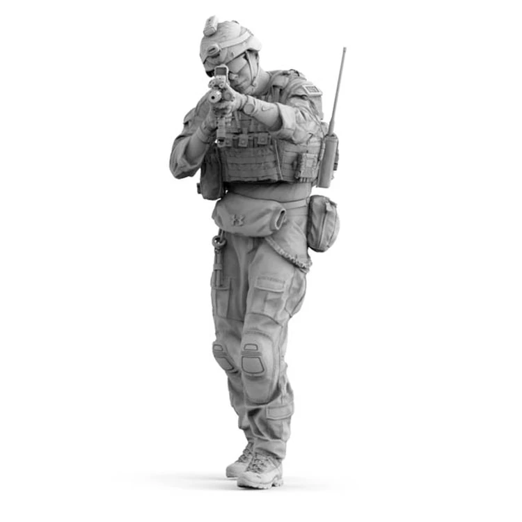 Billig 1 16 harz figuren modell kits Moderne US Army Special soldaten Unlackiert und Unmontiert 349G