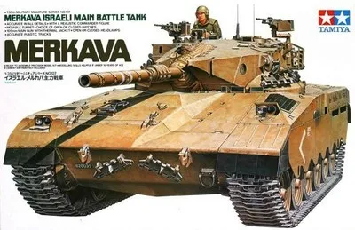 Модель Tamiya 35127 1/35 комплект пластиковых моделей для главного боевого танка из армии Меркава