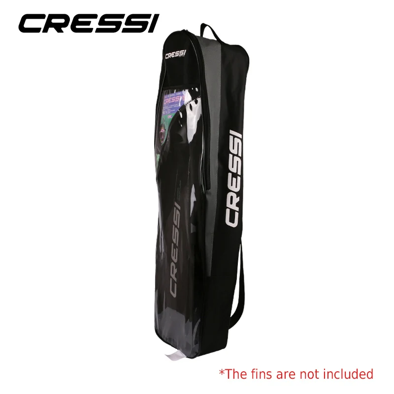 Cressi Freediving Long Fin Bags Flipper Easy Carry Diving Spearfishing Equipment Gara Basic diving storage bag diving mesh bag scuba diving equipment